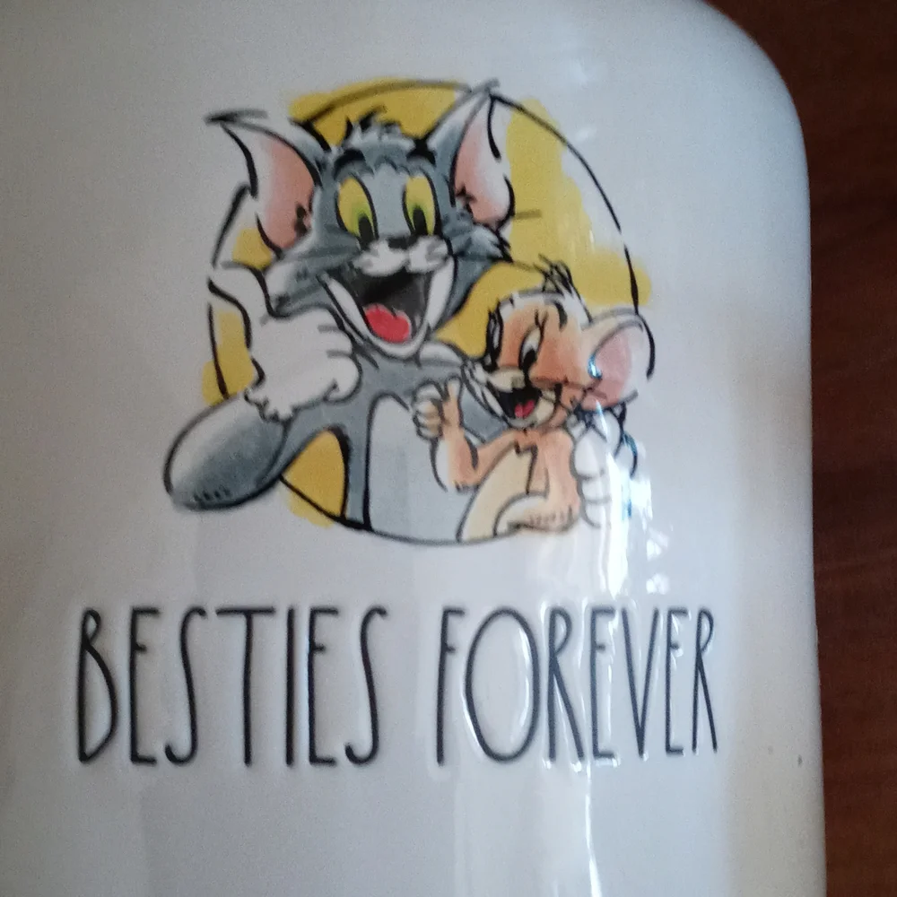 Tom and Jerry cookie jar